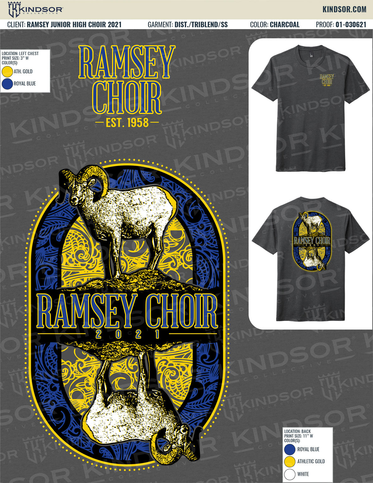Ramsey Junior High Choir T-Shirt