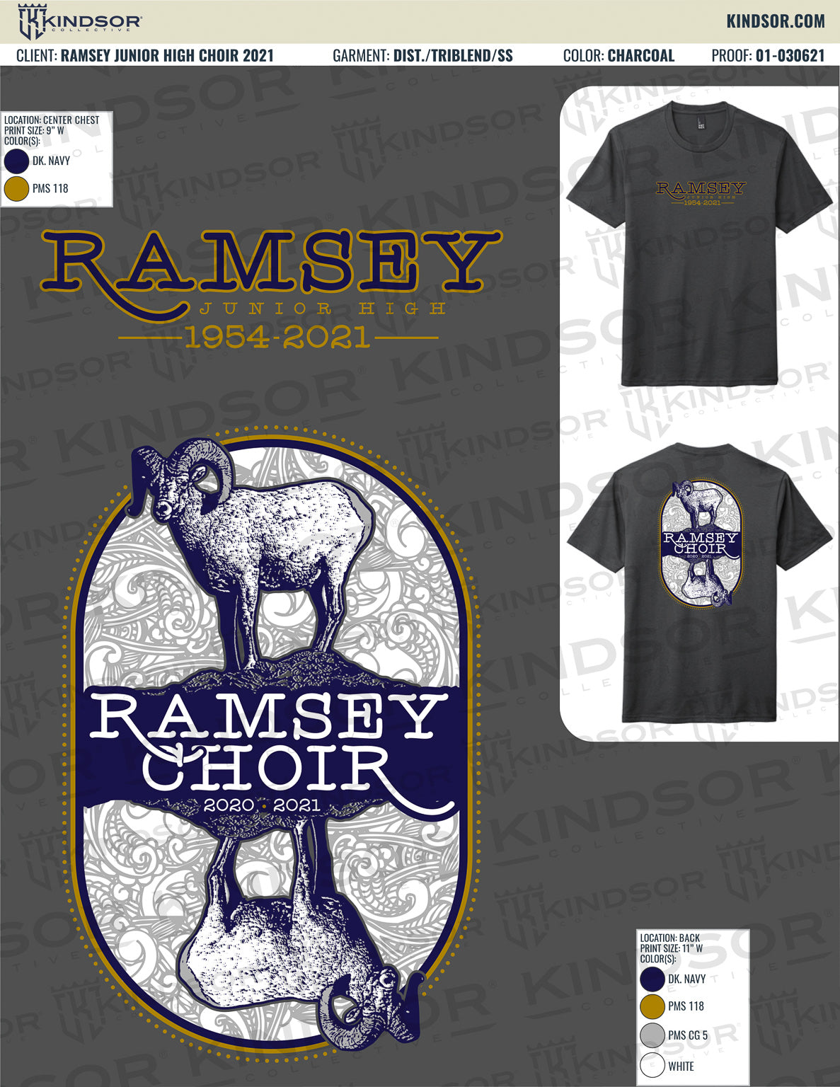 Ramsey Junior High Choir T-Shirt