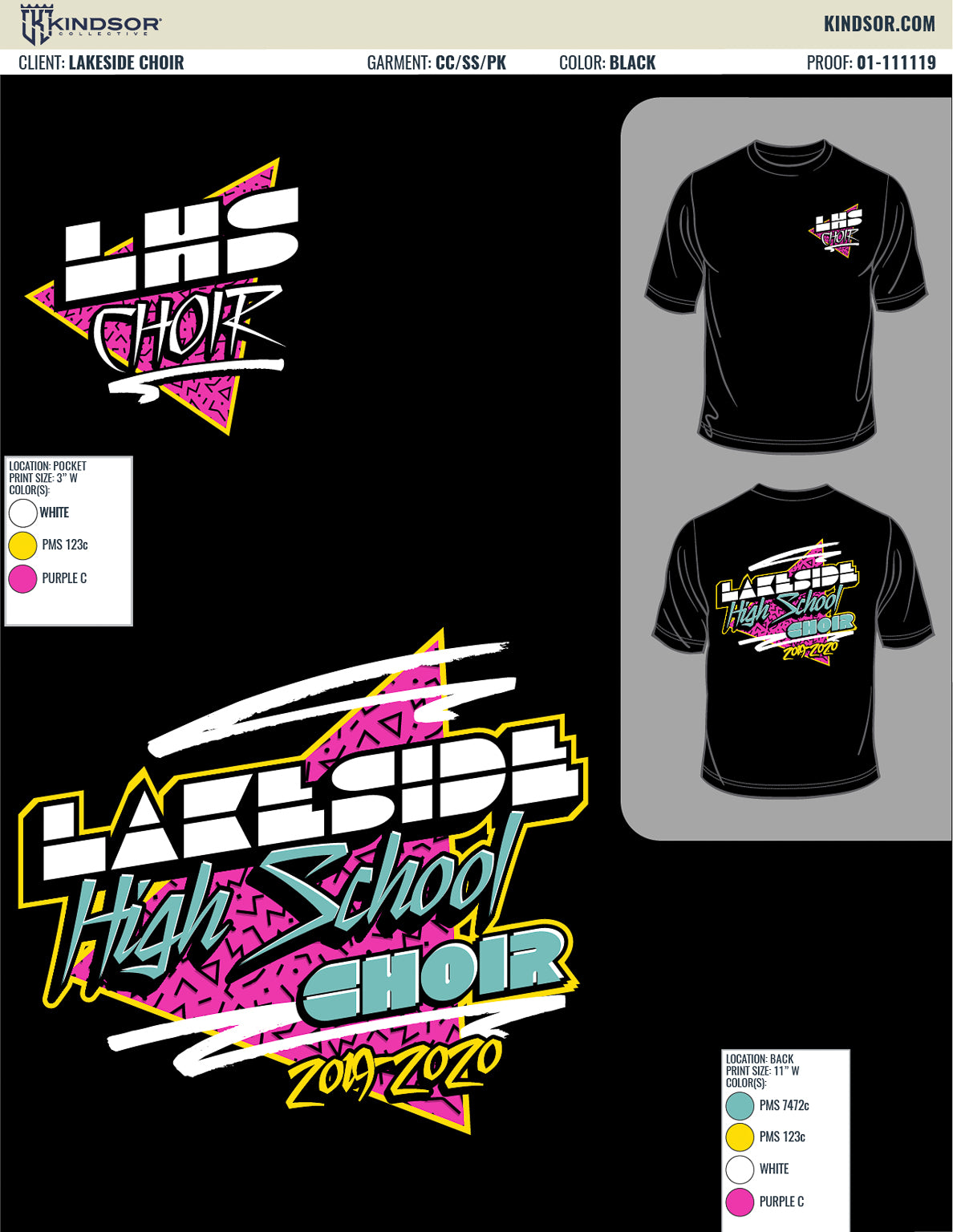 Lakeside High School Hot Springs Choir T-Shirt