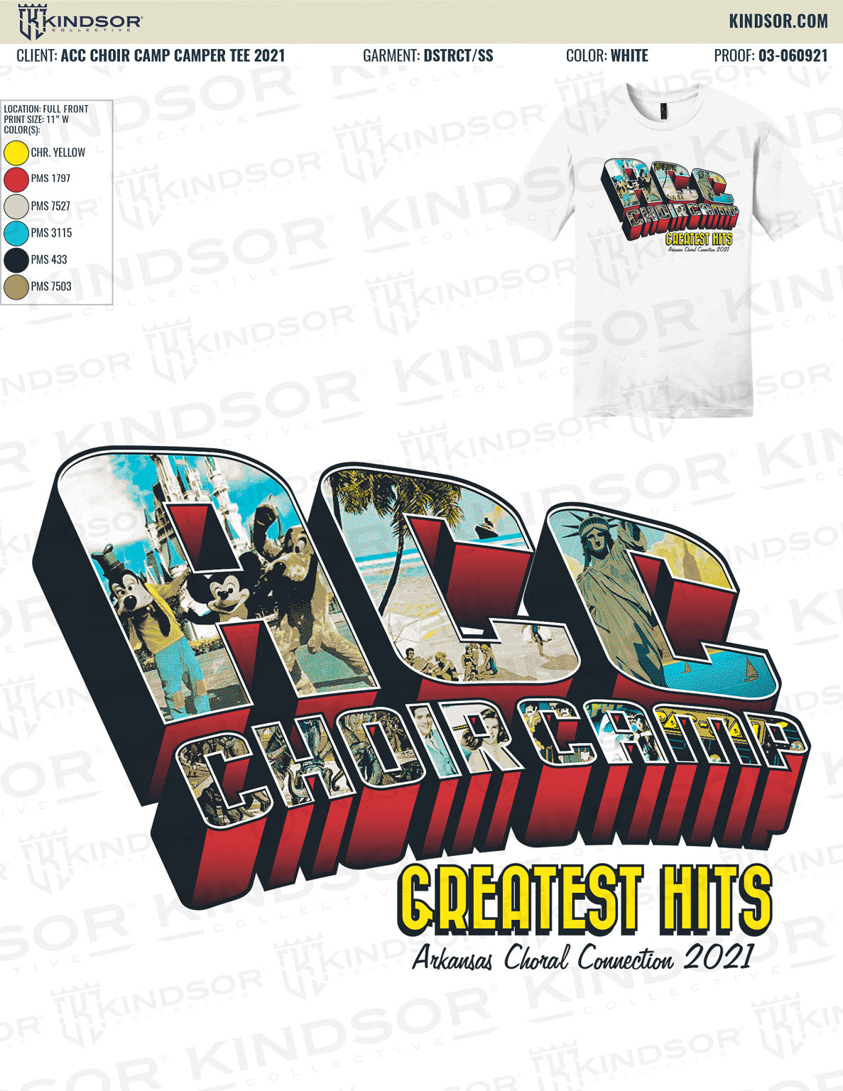 ACC Choir Camp Camper Tee