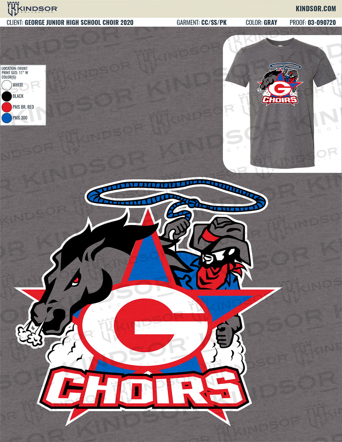 George Junior High School Choir T-Shirt