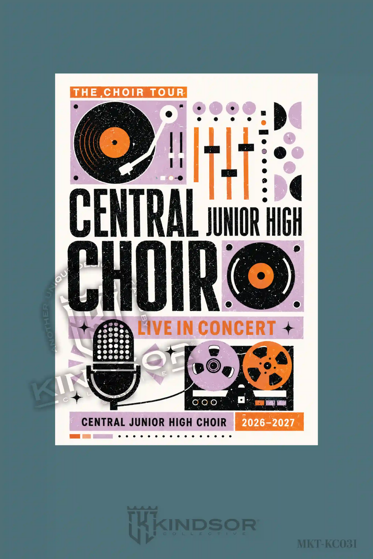 Central Junior High Choir The Choir Tour Tee
