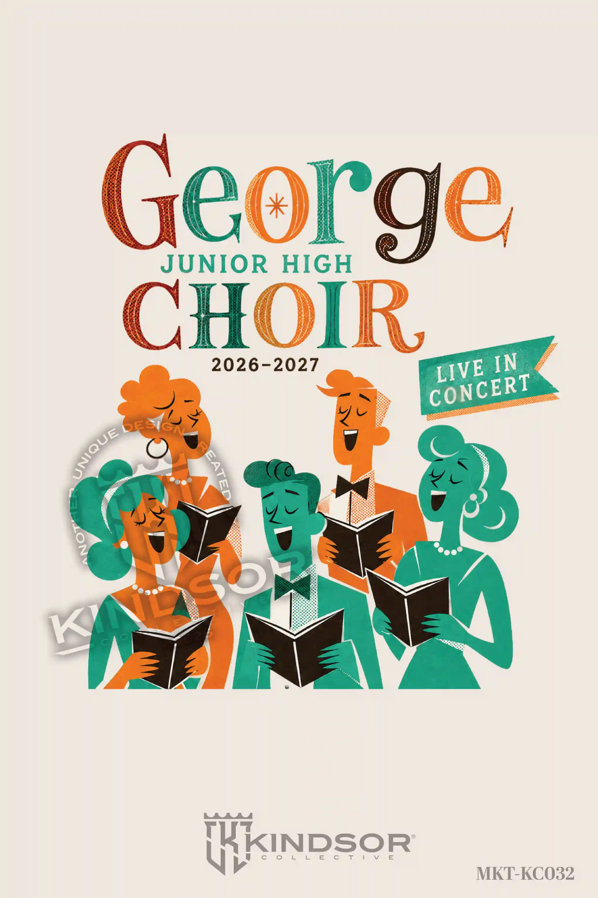 George Junior High Choir The Choir Tour Tee