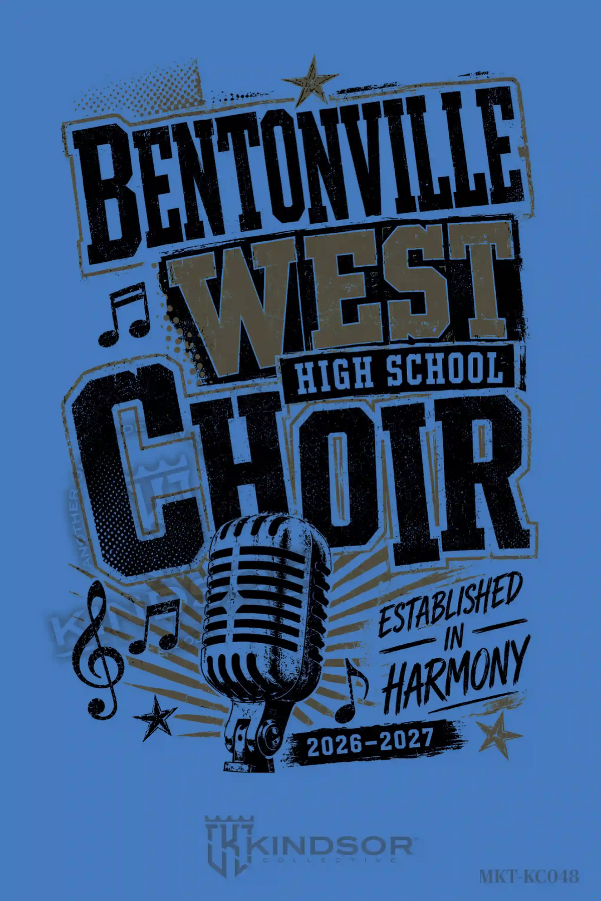 Bentonville West High School Choir Vintage Collegiate Choir