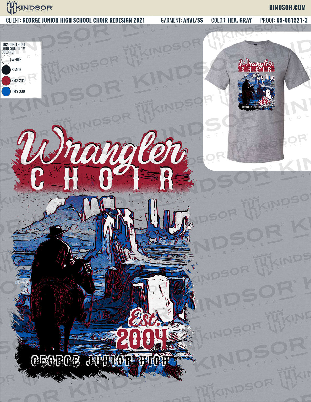 George Junior High School Choir T-Shirt