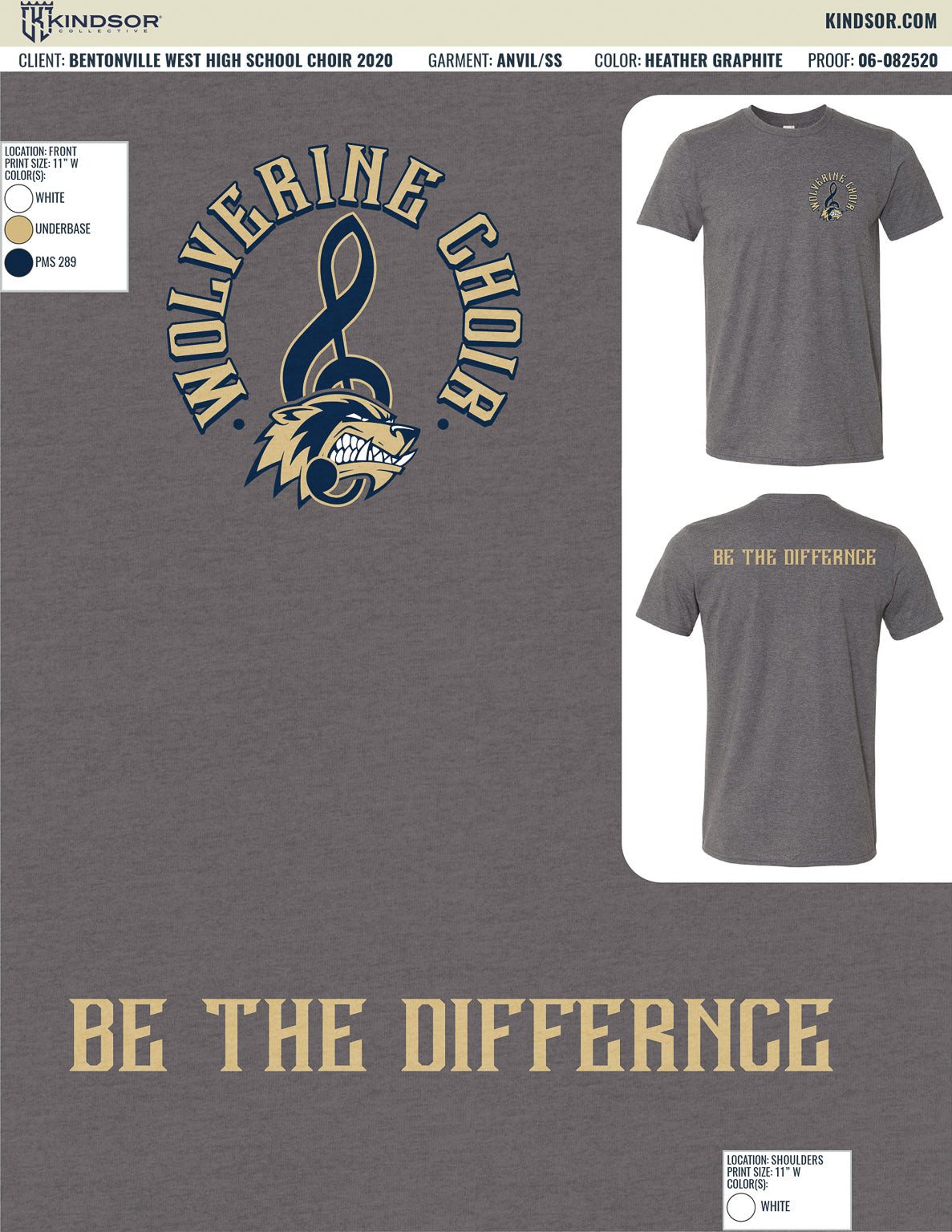 Bentonville West High School Choir T-Shirt