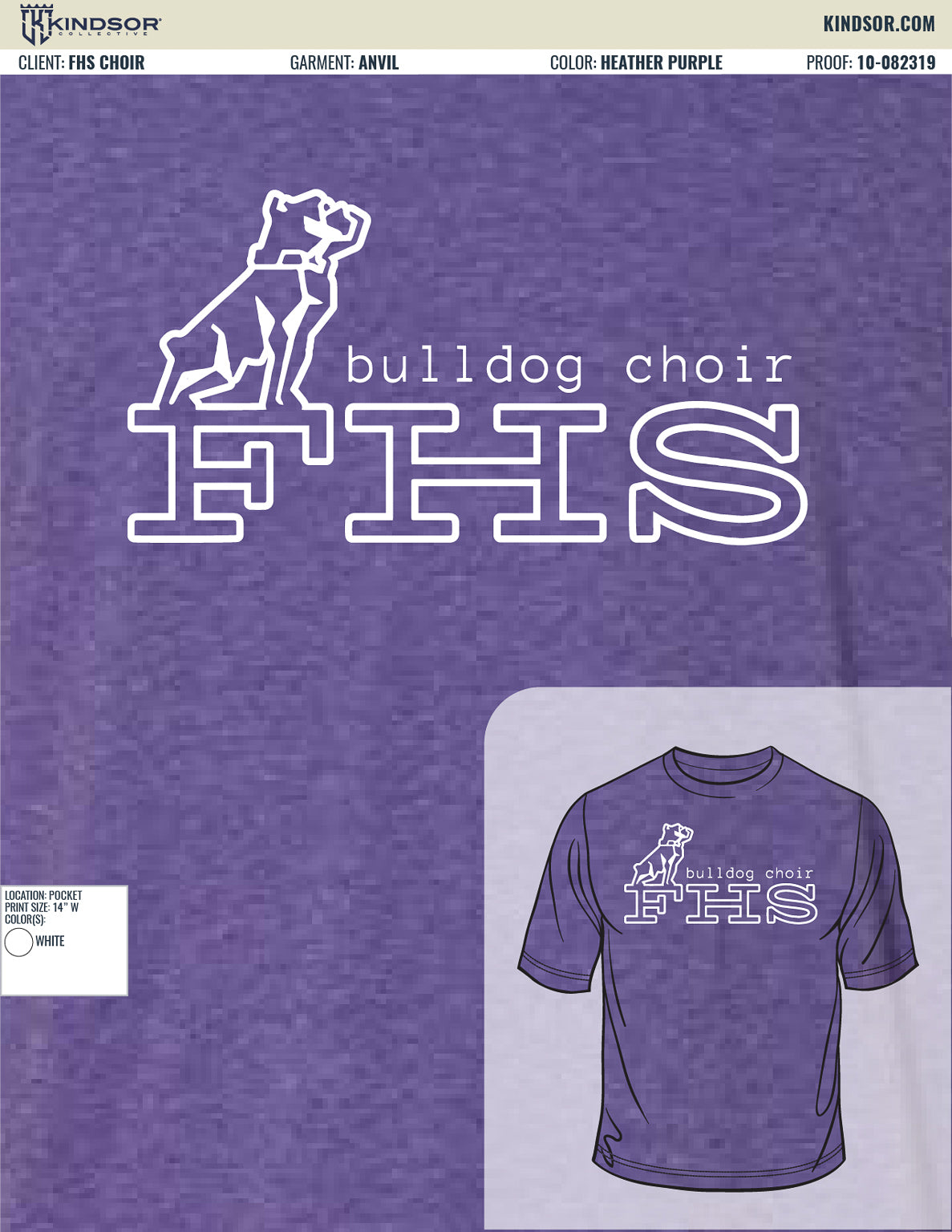 Fayetteville High School Choir Fall T-Shirt