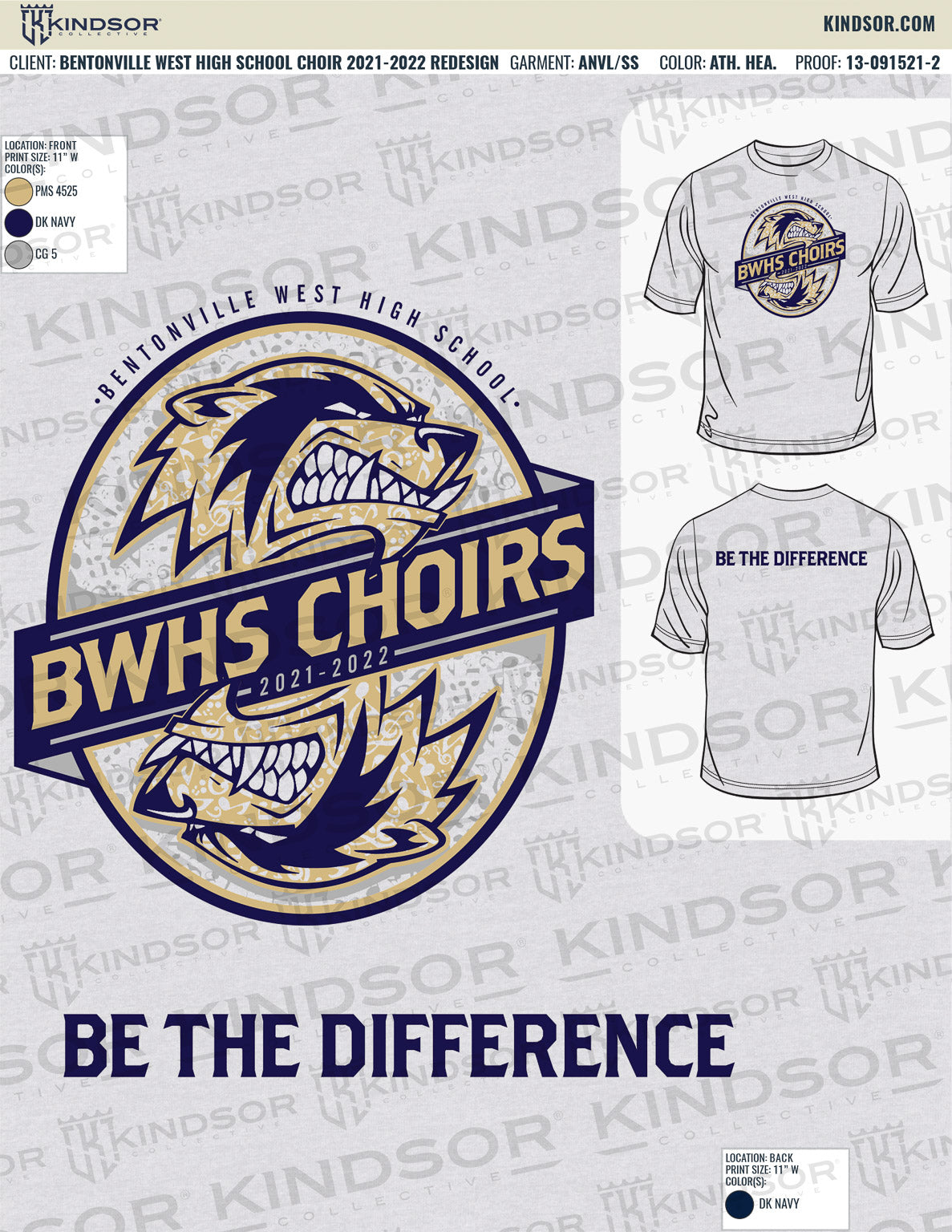 Bentonville West High School Choir T-Shirt