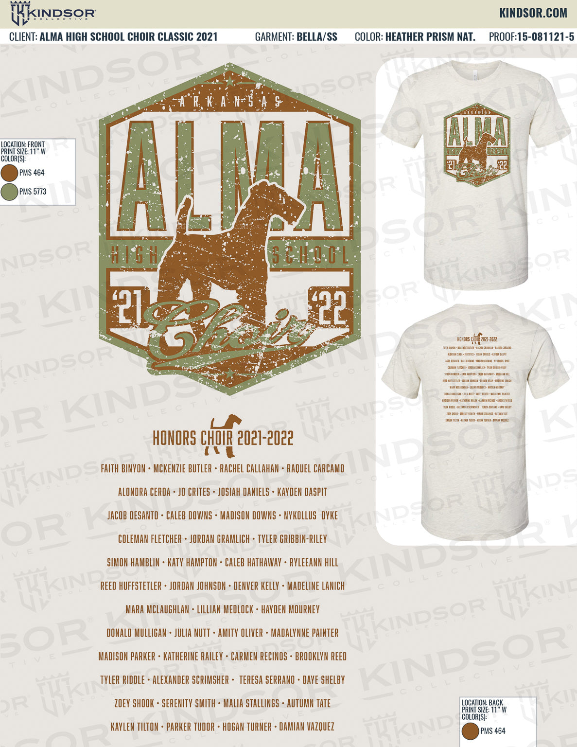 Alma High School Choir Classic T-Shirt
