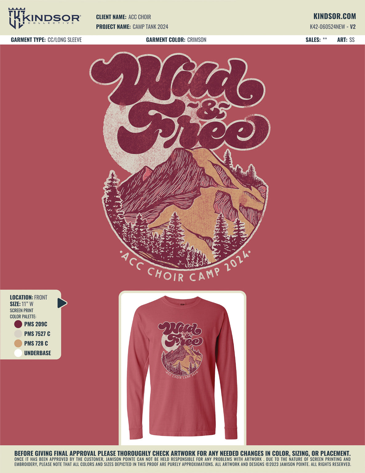 ACC Choir Camp Tank