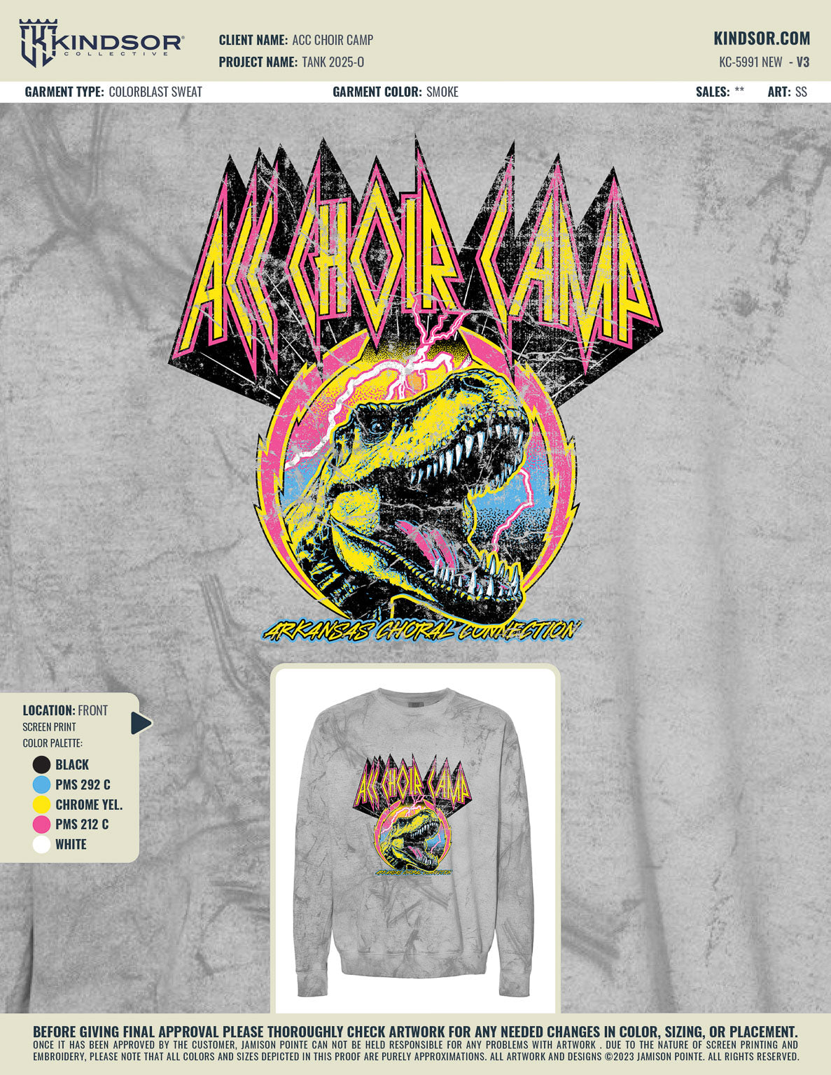 ACC Choir Camp Tank