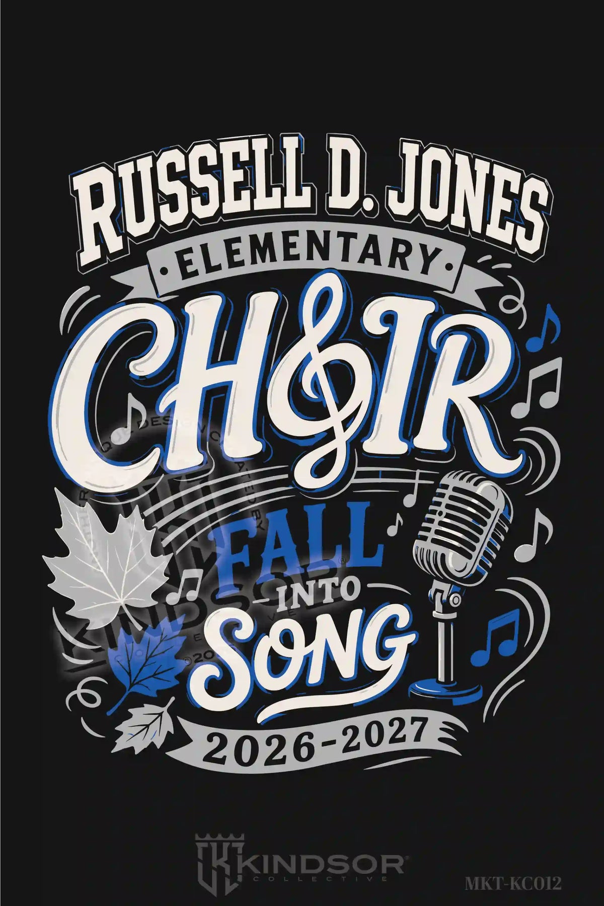 Russell D. Jones Elementary Choir Fall Into Song