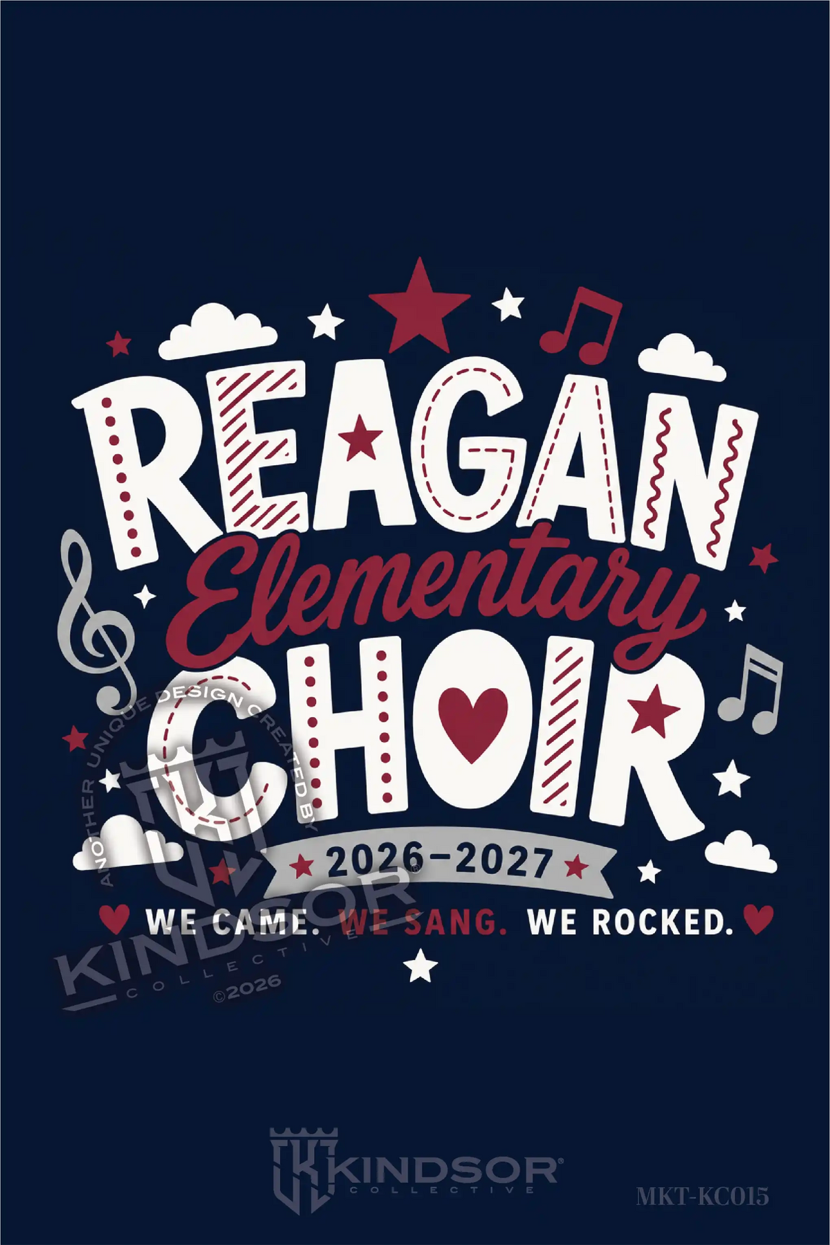 Reagan Elementary Choir Rockin the School Stage