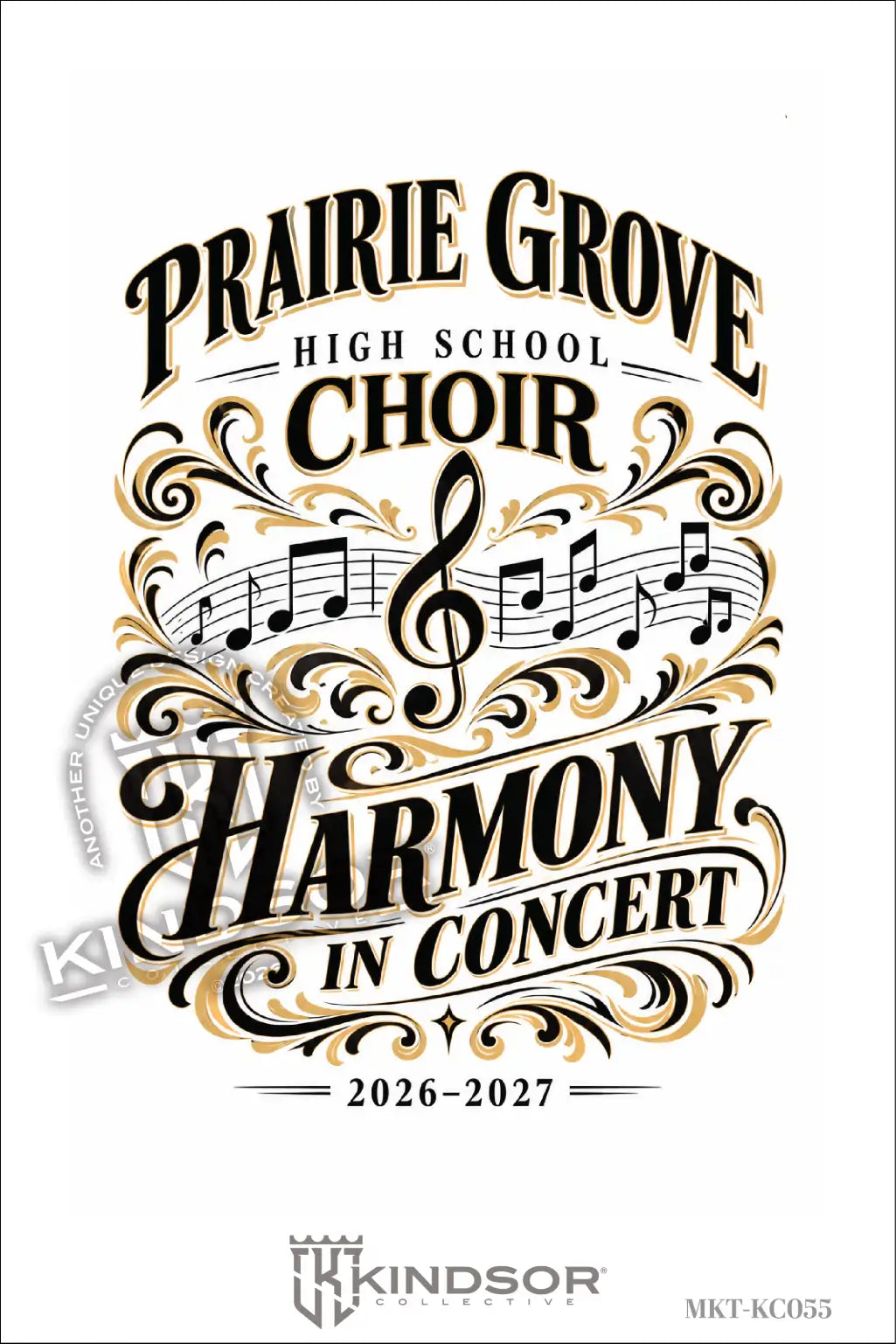 Prairie Grove High School Choir Black Tie Concert Hall