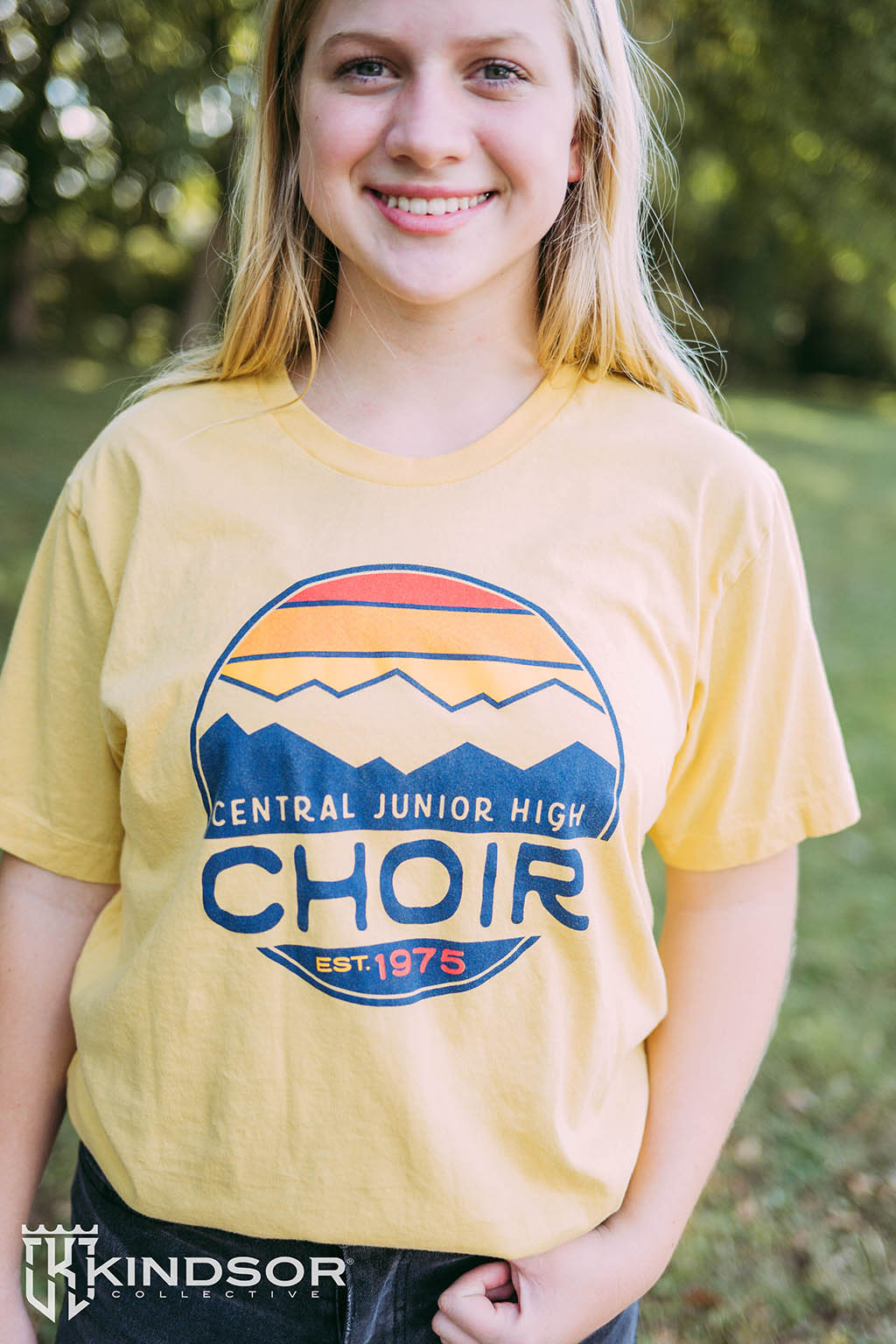 Central Junior Choir Mountain Range Tshirt