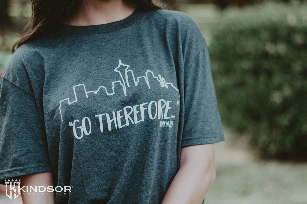 &quot;Go therefore&quot; Tshirt