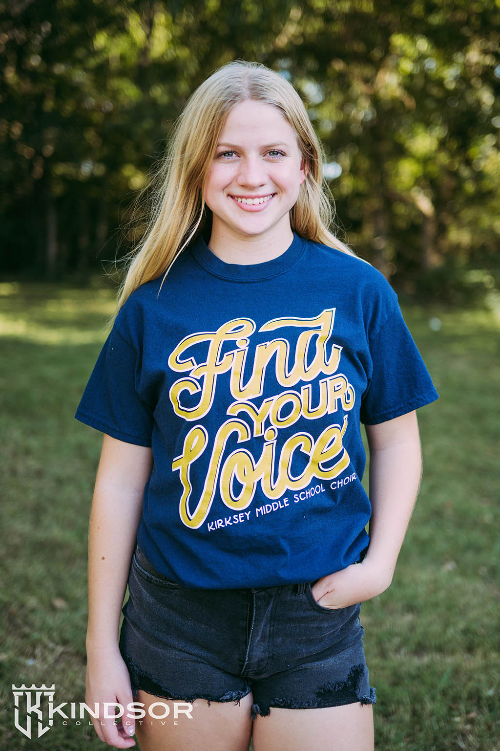 Kirskey Middle School Choir &quot;Find Your Voice&quot; Tshirt