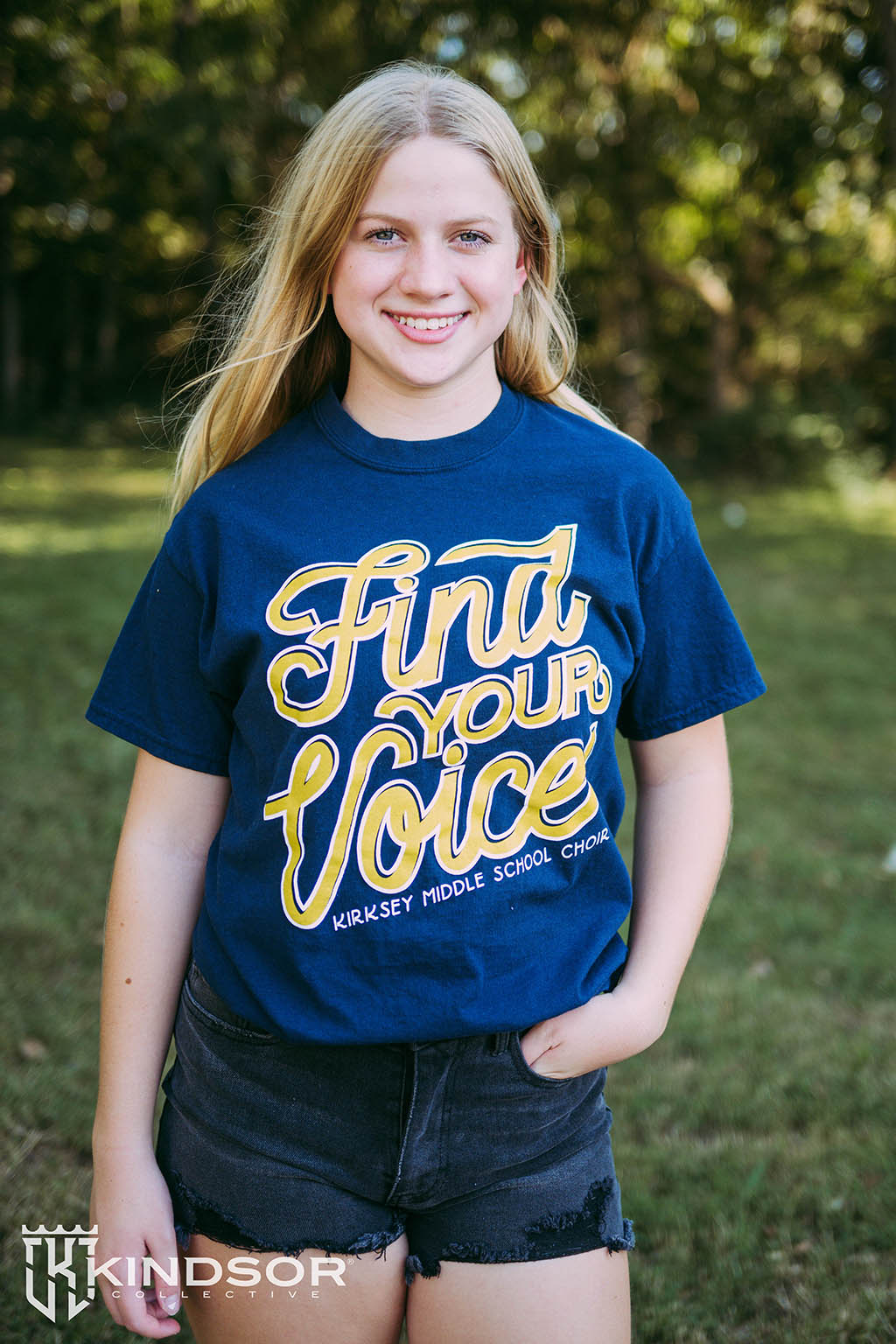 Kirskey Middle School Choir &quot;Find Your Voice&quot; Tshirt