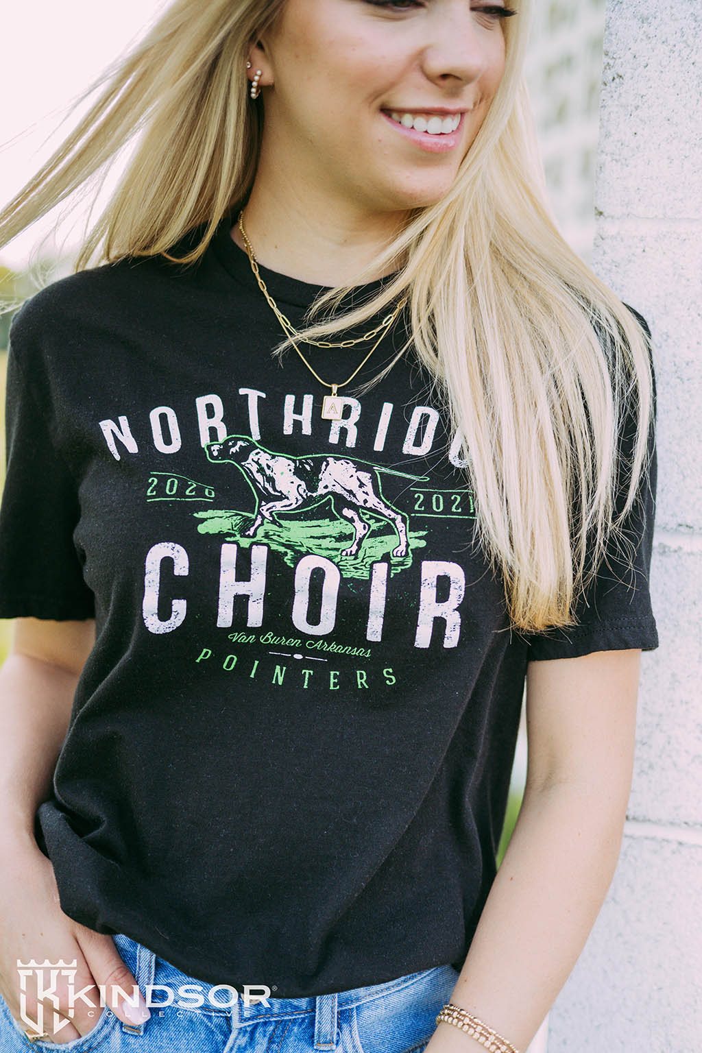 Northridge Middle School Choir Pointer Tshirt