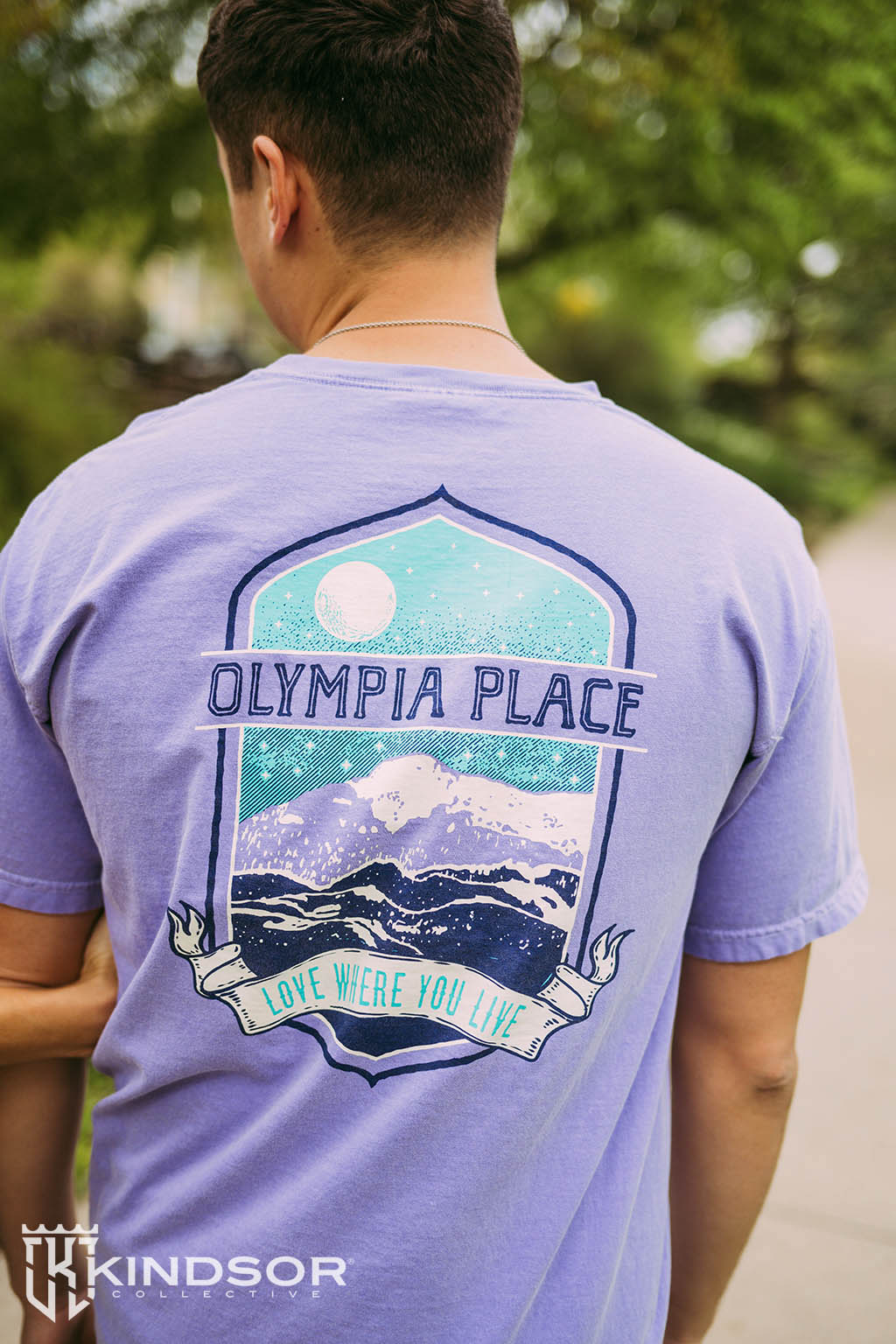 Olympia Place Mountain Top Tshirt