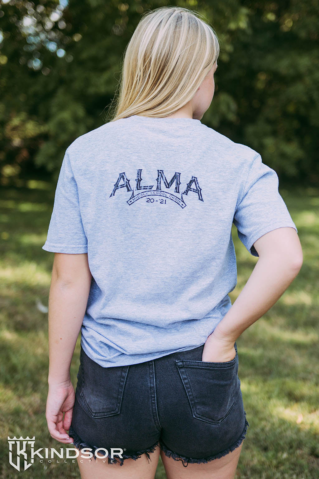 Alma Middle School Choir Airedale Tshirt